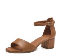 Jana Damen 8-28361-42 Flache Sandale, Braun, 39 EU