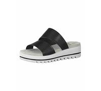 Jana Pantolette mit Profilsohle, BLACK