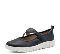Jana Riemchenballerinas für Damen, blau, Größe 42 EU