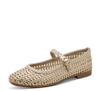 Jana Shoes Ballerinas 22161-46 Riemchen vegan Gold/Bronze Damen Größe 39