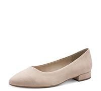 Jana Damen Ballerinas mit Blockabsatz Vegan, Beige (Beige), 37 EU