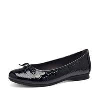 Jana Damen Ballerinas mit Schleife Vegan