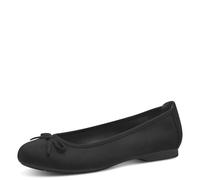 Jana Shoes Ballerina Elegant Vegan – Damen, Schwarz, Größe 39 EU