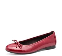 Jana Woms Ballerina für Damen, rot, Gr. 38 EU