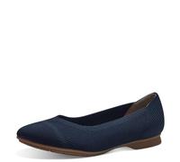 Jana Damen Ballerinas Spitz Vegan, Blau (Navy), 42 EU