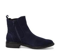 Jana Damen Chelsea Boots Elegant Flach Weite H Mehrweite, Blau (Navy), 37 EU