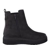 Jana Damen Chelsea Boots Winter Flach Weite H Mehrweite, Grau (Graphite), 37 EU