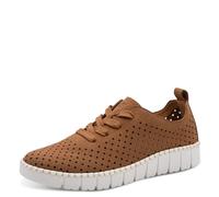 Jana Damen Low Vegan 8-23650-46 Sneaker, Cognac, 37 EU