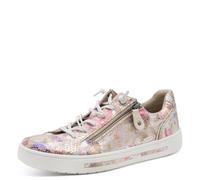 Jana Damen Low Vegan 8-23661-42 Sneaker, Flower Multi, 36 EU