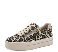 Jana Damen Low Vegan 8-23767-43 Sneaker, BEIGE Leo, 41 EU