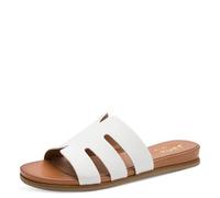 Jana Damen Mule Flat Vegan White 41