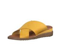 Jana - Damen Pantolette gelb SAFFRON - Gr. - EU 38