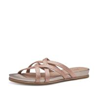 Jana Damen Pantoletten mit Glitzersteinen Vegan, Rosa (Rose), 40 EU