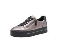 Jana Damen Plateau Sneaker mit Reißverschluss Vegan