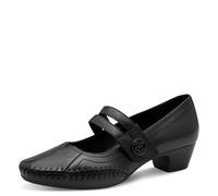 Jana Damen Pump with Strap 8-22700-46 Pumps, Black, 37 EU