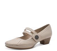 Jana Damen Pump with Strap 8-22700-46 Pumps, Stone, 41 EU