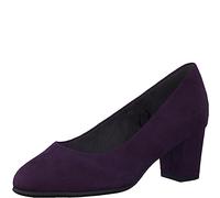 Jana Damen Pumps mit Blockabsatz Vegan, Violett (Purple), 37 EU