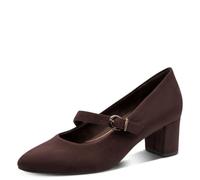 Jana Damen Riemen Pumps mit Blockabsatz