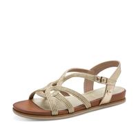 Jana Damen Sandal Flat Vegan GOLD 40