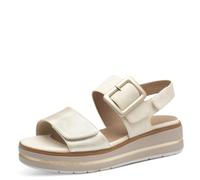 Jana Damen Sandalen flach mit Schnalle Vegan