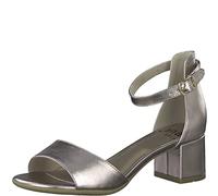 Jana Damen Sandalen mit Absatz Festlich Vegan, Gold (Gold), 37 EU