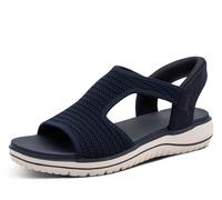 Jana - Damen Sandalette navy NAVY - Gr. - EU 38