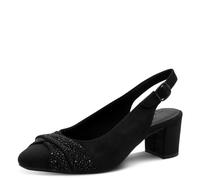 Jana Damen Sling-Pump Vegan 8-29660-46 Black (schwarz, 42 EU)