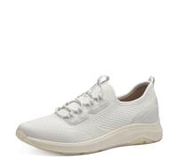 Jana Damen Slip On Sneaker zum Schlupfen Vegan, Weiß (White), 39 EU