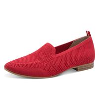 Jana Shoes Damen-Slipper Slip-on Vegan mit Strukturmuster Rot Größe 39