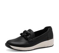 Jana Damen Slipper Elegant Vegan, Schwarz (Black), 40 EU