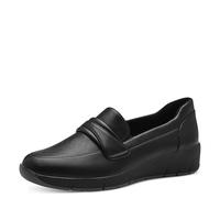 Jana Damen Slipper Elegant Vegan, Schwarz (Schwarz Nappa), 38 EU