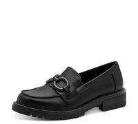 Jana Shoes Damen-Slipper M2476342 Vegan Blockabsatz Schwarz Größe 38