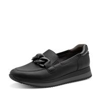 Jana Damen Slipper mit dicker Sohle Vegan, Schwarz (Black), 36 EU