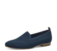 Jana Damen Slipper mit Strukturmuster Vegan, Blau (Navy), 38 EU