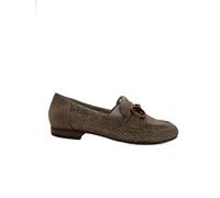 Jana Damen Slipper Runde Spitze Vegan, Beige (Natural), 42 EU