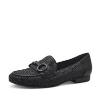 Jana Damen Slipper Runde Spitze Vegan, Schwarz (Black), 39 EU