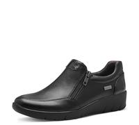 Jana Damen Slipper Wasserabweisend Vegan, Schwarz (Black Snake), 40 EU