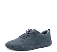 Jana Damen Sneaker flach Bequem Vegan, Blau (Navy), 40 EU