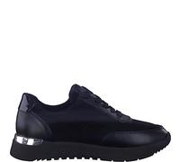 Jana Damen Sneaker flach Elegant mit Schnürsenkeln und Reißverschluss Weite H Mehrweite