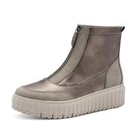 Jana Damen Sneaker hoch Plateau Vegan, Mehrfarbig (Grey Comb), 42 EU