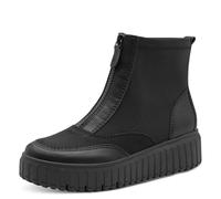 Jana Damen Sneaker hoch Plateau Vegan Schwarz Gr. 40 EU