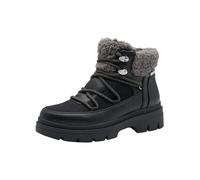 Jana Damen Stiefeletten Gefüttert Vegan, Schwarz (Black), 39 EU