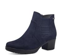 Jana Damen Stiefeletten mit Absatz Wasserabweisend Vegan, Blau (Navy), 39 EU