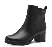 Jana Damen Stiefeletten mit Absatz Wasserabweisend Vegan, Schwarz (Schwarz), 39 EU