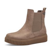 Jana Damen Stiefeletten ohne Absatz Wasserabweisend Vegan, Braun (Stein), 40 EU