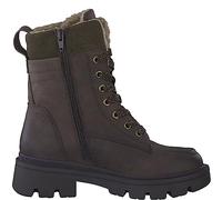 Jana Damen Stiefeletten ohne Absatz Winter Gefüttert Weite H Mehrweite, Braun (Mocca), 37 EU