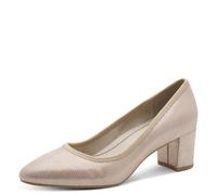 Jana Damen Vegan 8-22461-46 Pumps, BEIGE METALLIC, 40 EU