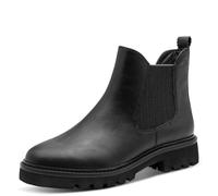 Jana Chelsea Boots Damen schwarz schwarz 39 Synthetik