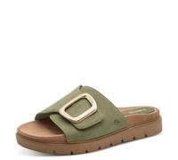Jana Damen Wedge/Plat Mule Vegan Khaki 41