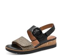 Jana Da.-Sandalette für Damen, schwarz, Größe 42 EU